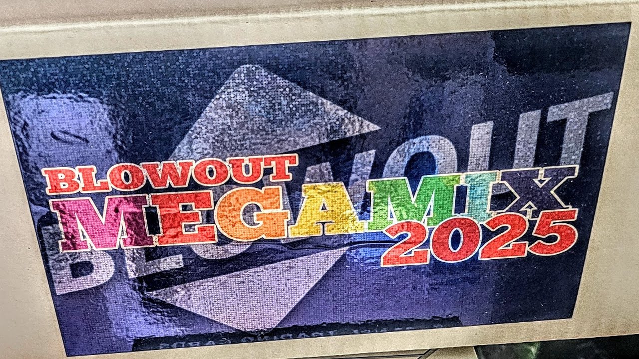 Opening a 2025 Blowout Cards Mega Mix Box at the National Sports Collectors Convention!