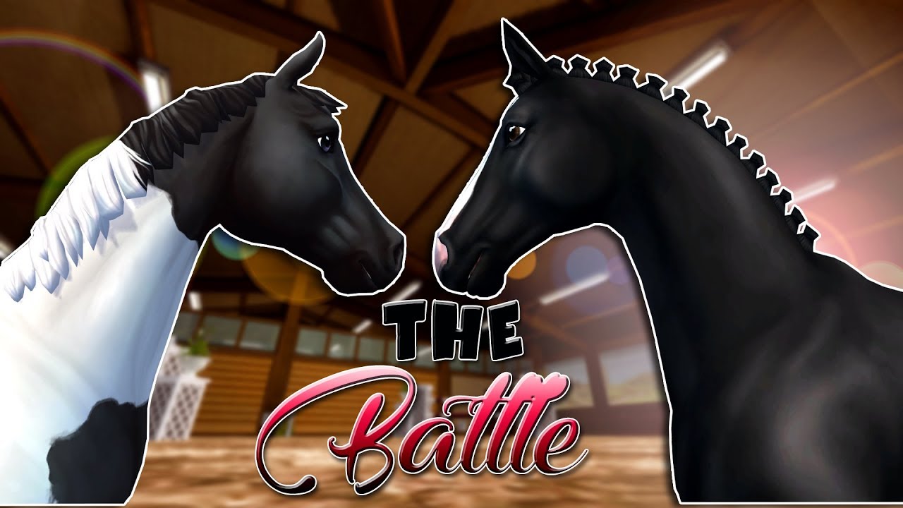 THE BATTLE! Hanoverian vs. Trakehner! WHO WINS? | SSO | Aria Sunrider ♥