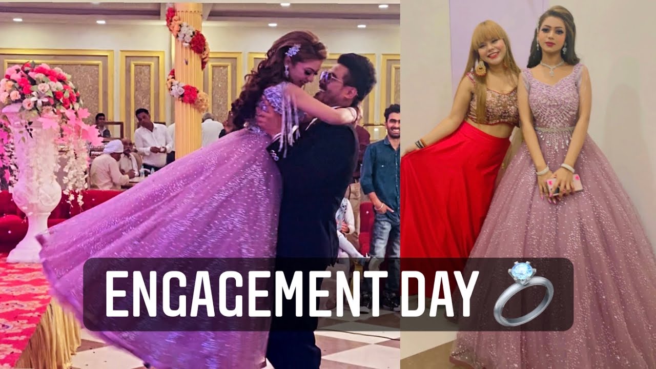 Engagement Day Vlog 💍♥️ | Rowhi Rai