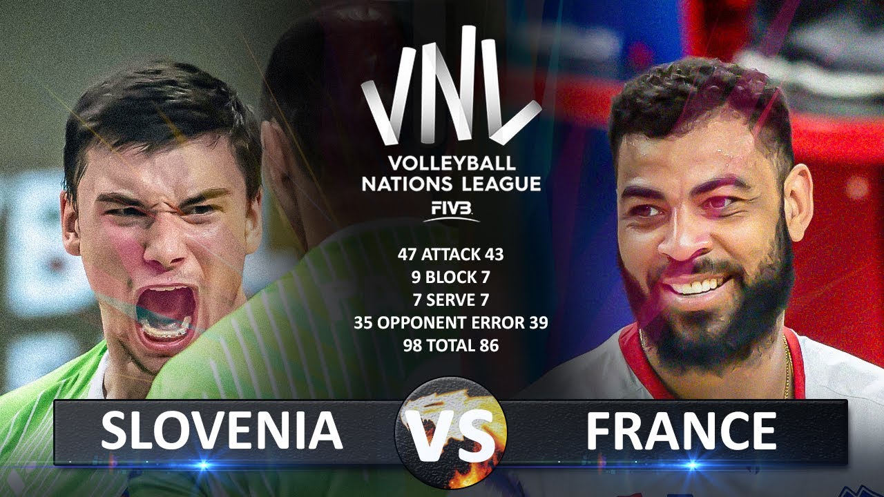 Slovenia vs France | Men's VNL 2024