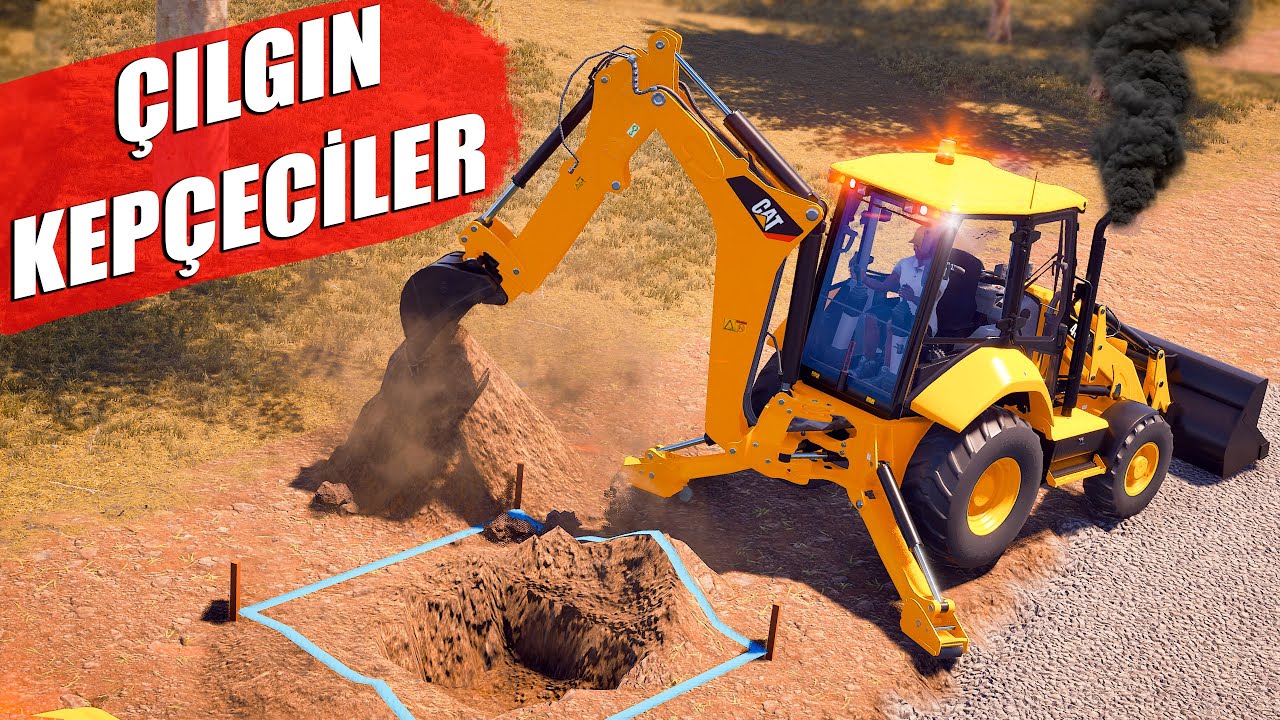 EFSANE BİR PARK OLDU | CONSTRUCTION SIMULATOR 2022 !!