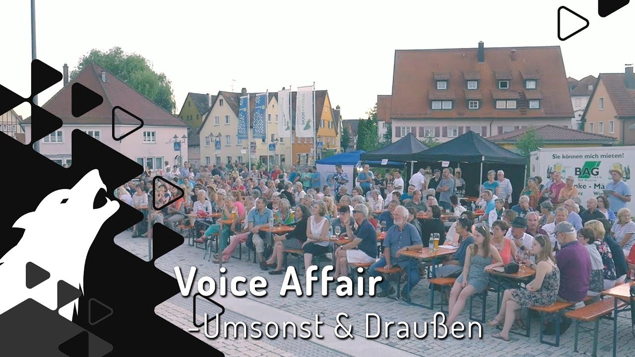 Voice Affair auf dem Klosterplatz | Wurzacher Kulturkreis
