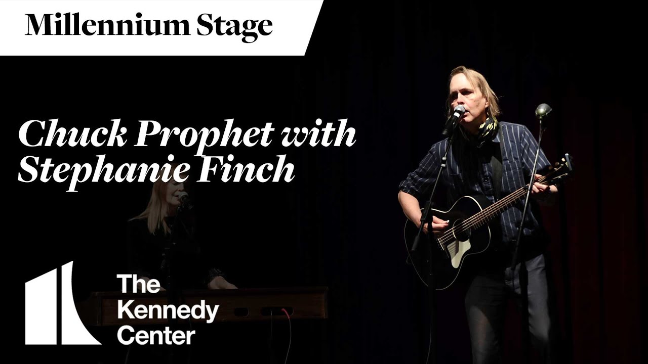 Chuck Prophet with Stephanie Finch - Millennium Stage (January 19, 2024)