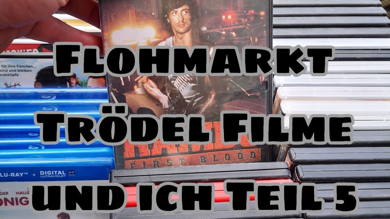 Flohmarkt Trödel Filme und ich Teil 5 😎☀️👍 2023!