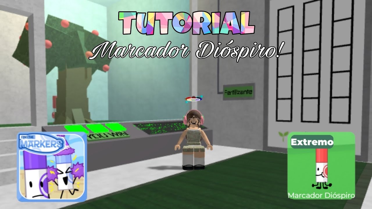 FIND THE MARKERS • Tutorial de como pegar o Marcador Dióspiro!