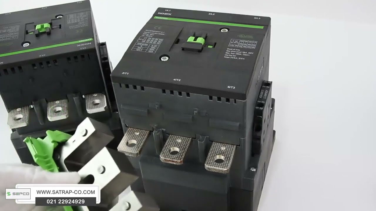 بررسی نحوه عملکرد کنتاکتورهای آمپراژ بالا