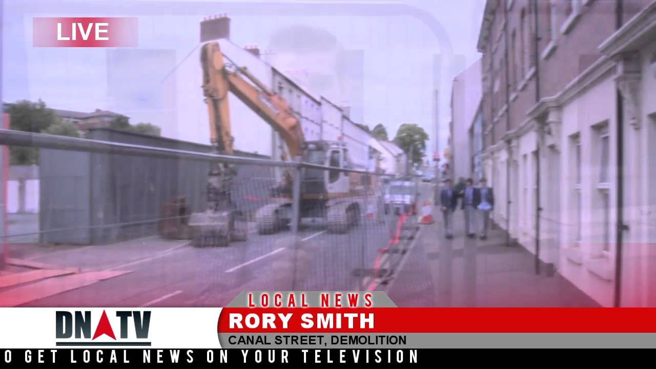 Canal Street Newry Closure due to demolition of building