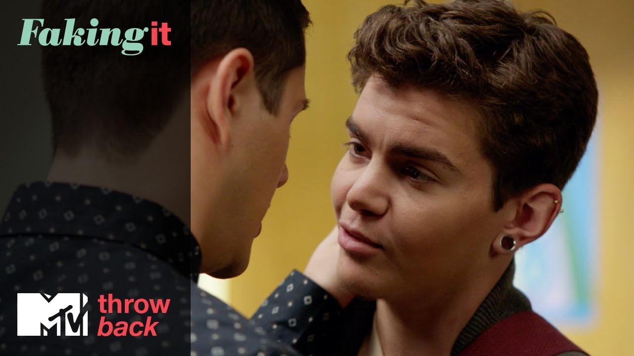 'Noah Comes Out' 👬Official Throwback Clip | Faking It | MTV