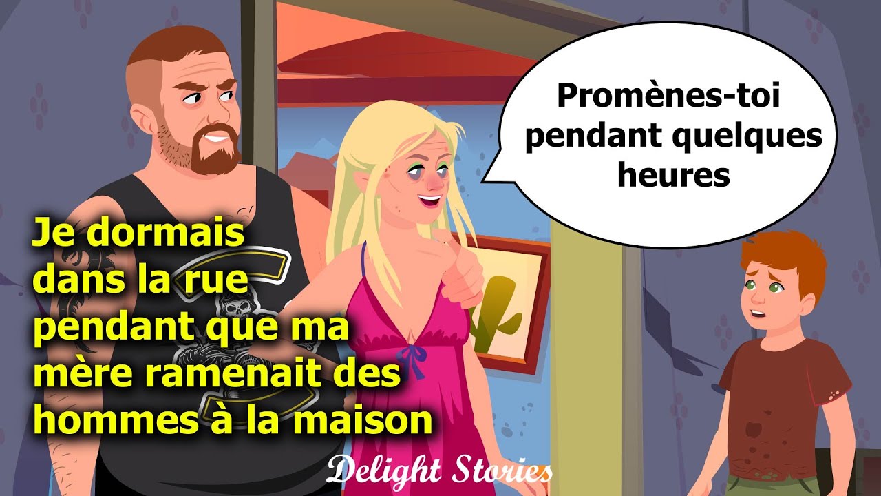 Je dormais dans la rue pendant que ma mère ramenait des hommes à la maison