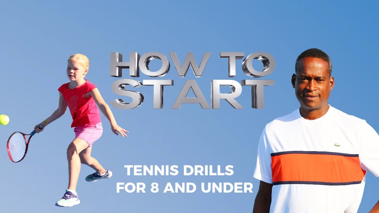 Tennis Drills for 8 and under Part 1
