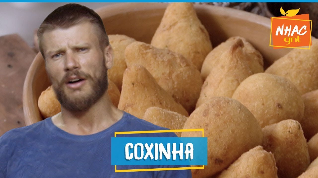 Coxinha de frango com massa de mandioca | Rodrigo Hilbert | Tempero de Família