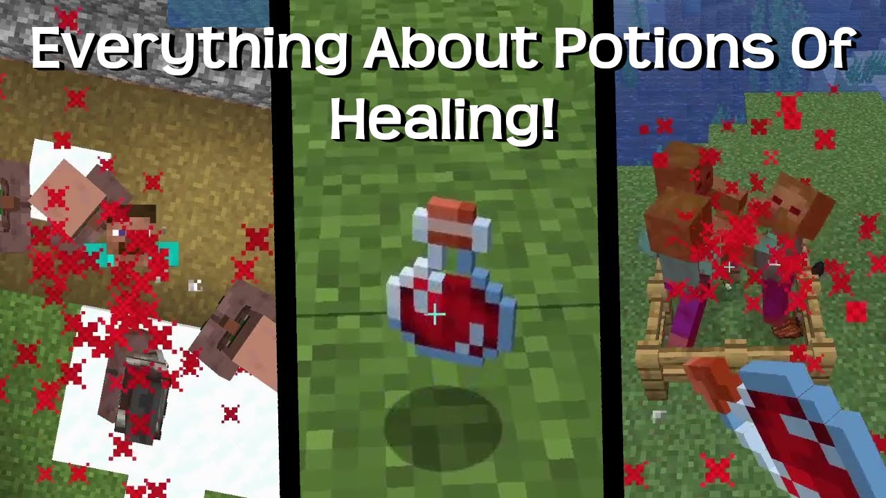 Everything You Would Ever Need To Know About Potions Of Healing In Minecraft!
