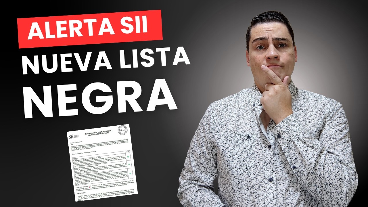 La NUEVA Lista Negra del SII: El Certificado que puede Bloquear tu Pyme 😱