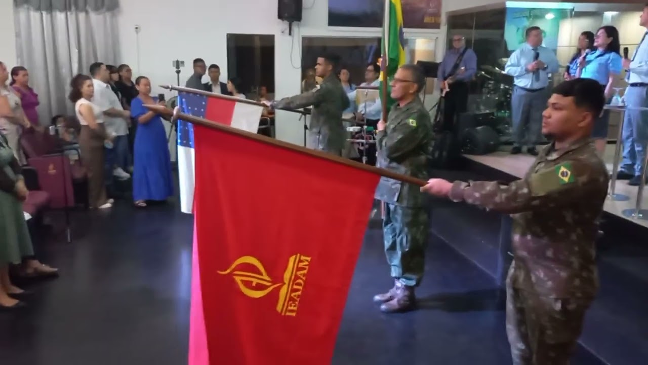 39° Aniversário da CN 2 / Área 13 - IEADAM.  2025  -  Entrada das Bandeiras.
