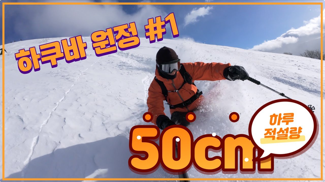 하쿠바 스키 원정 #1 ㅣ 눈 미쳤다. 하루 50cm l HAKUBA, Japan powder, 프리스타일스키, 파우더스키