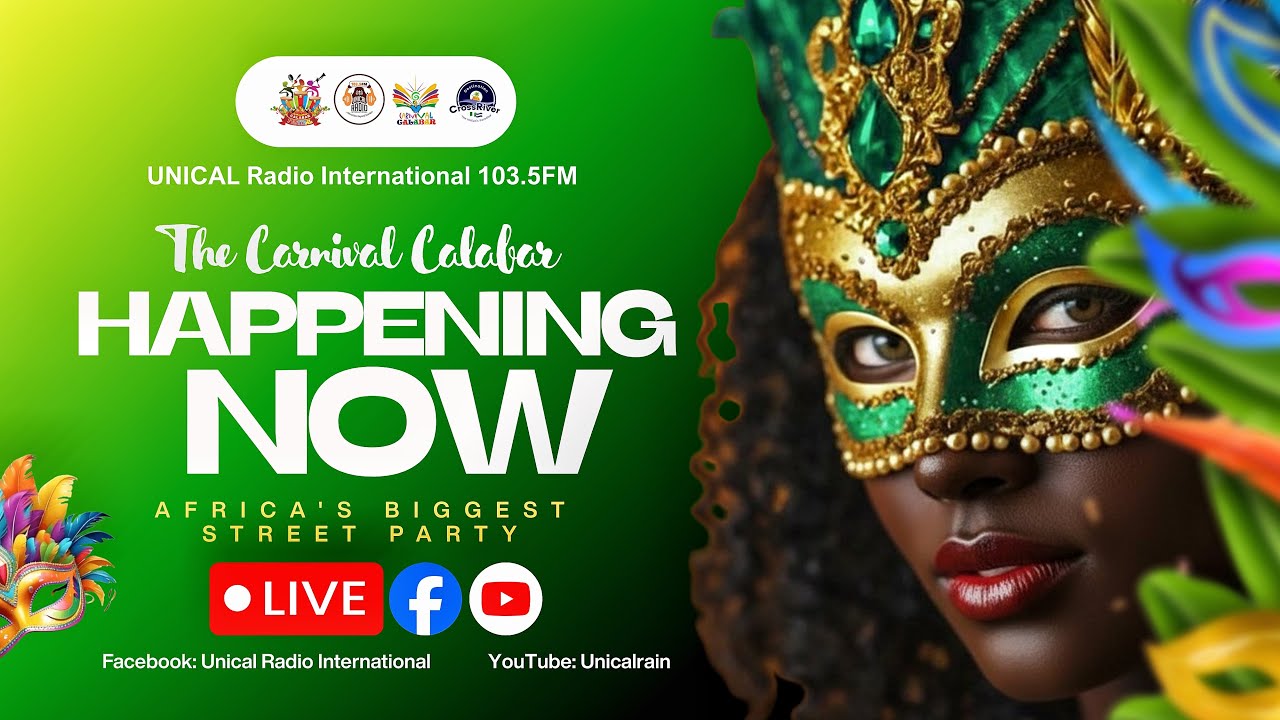 LIVE NOW: The Carnival Calabar 2025 🎭