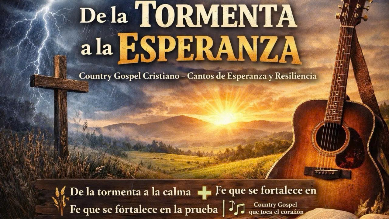 De la Tormenta a la Esperanza | Country Gospel Cristiano – Cantos de Esperanza y Resiliencia