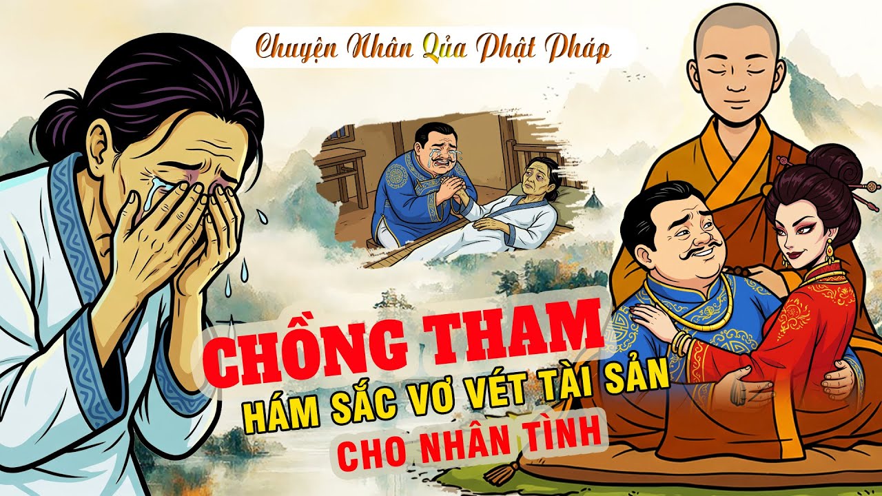 Chồng Chiếm Đoạt Gia Sản Của Vợ Cho Nhân Tình | Sự Hối Hận Muộn Màng | Chuyện Nhân quả Phật Pháp