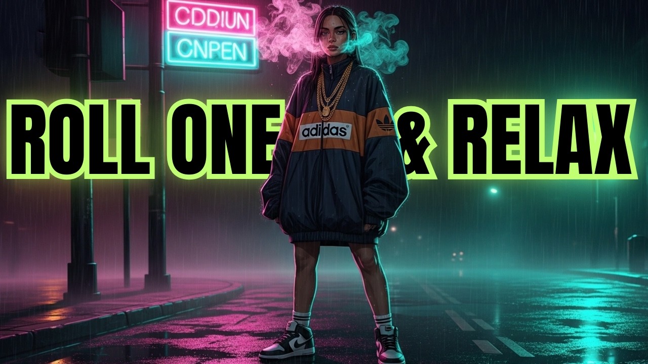 Roll One & Relax Chill Rap - Mix - 420 Vibe • Bluesy Hip Hop • 90s Old School Beat • Stoner Mood