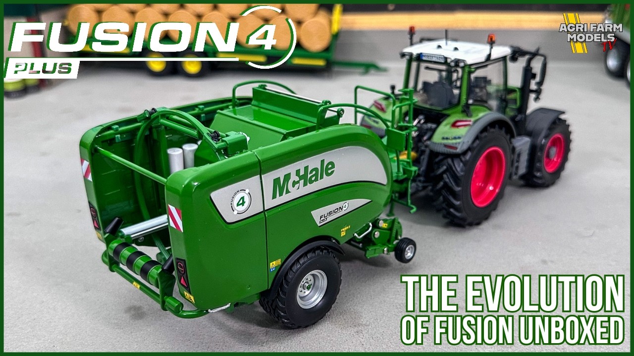 BRAND NEW McHale FUSION 4 Plus SCALE MODEL | 1/32 UNBOXED