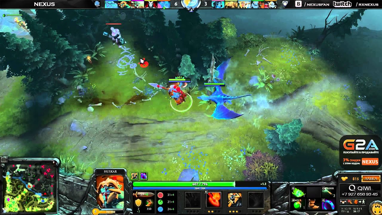 {Dota 2} Nexus разрывает на Хусике [07.06.2015]