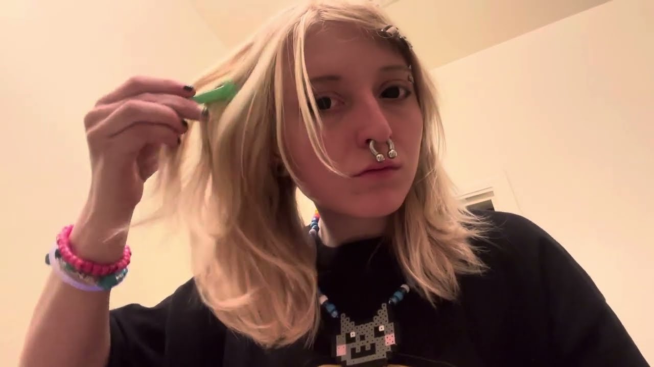 Asmr getting unready lol