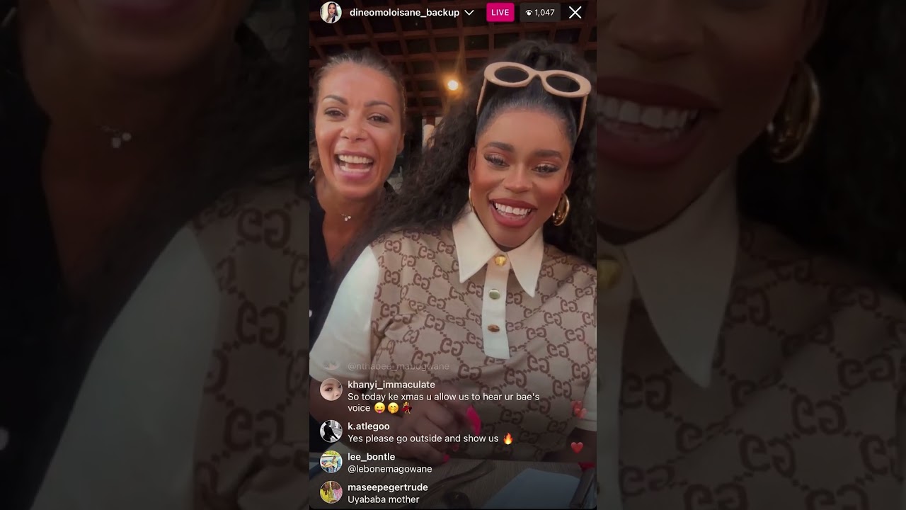 Yah neh! Go boima ko insta! Staying relevant is hard work! Watch Dineos live and enjoy 😀
