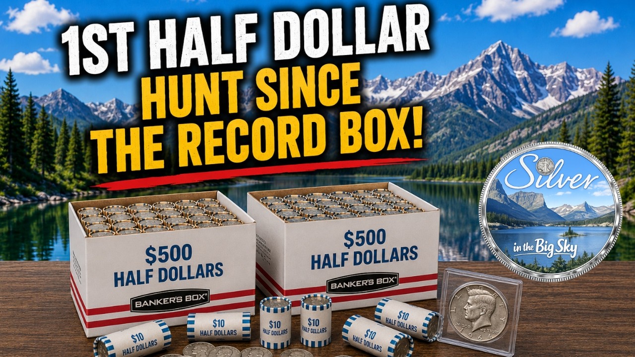 1st Half Dollar Hunt Since The Record Box!