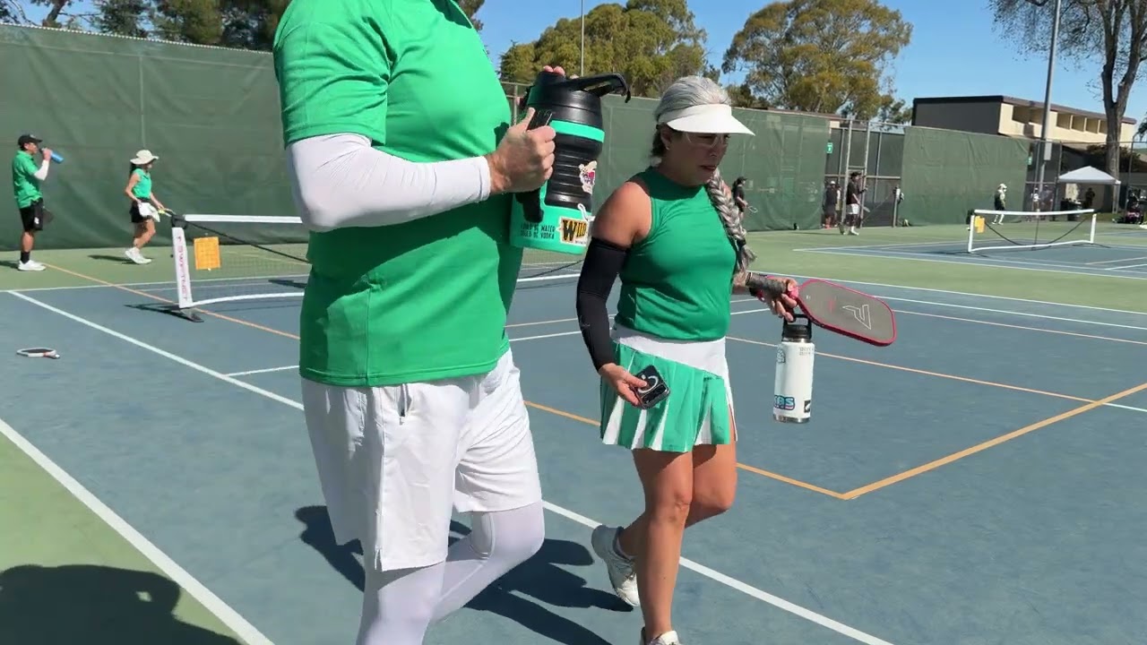 Eric Tiffany vs Kiem Kim RR- Paragon Cash Games - Mixed Doubles (up-to 3.499 Age 50+): $300 Gold