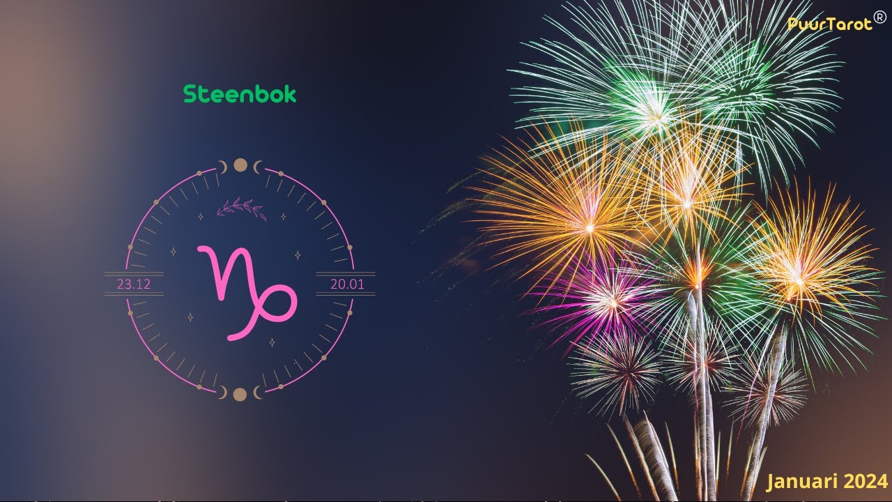 Steenbok - Verzoening Kan Plaatsvinden - Ook Communicatie - Diepe Soulmate Connectie #januari 2024