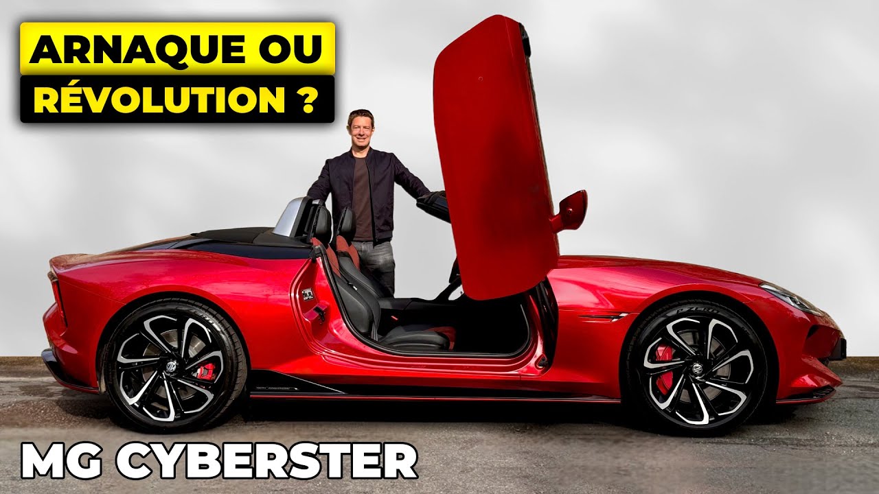 Essai MG Cyberster – Le cabriolet 100% électrique : ARNAQUE ou révolution ?