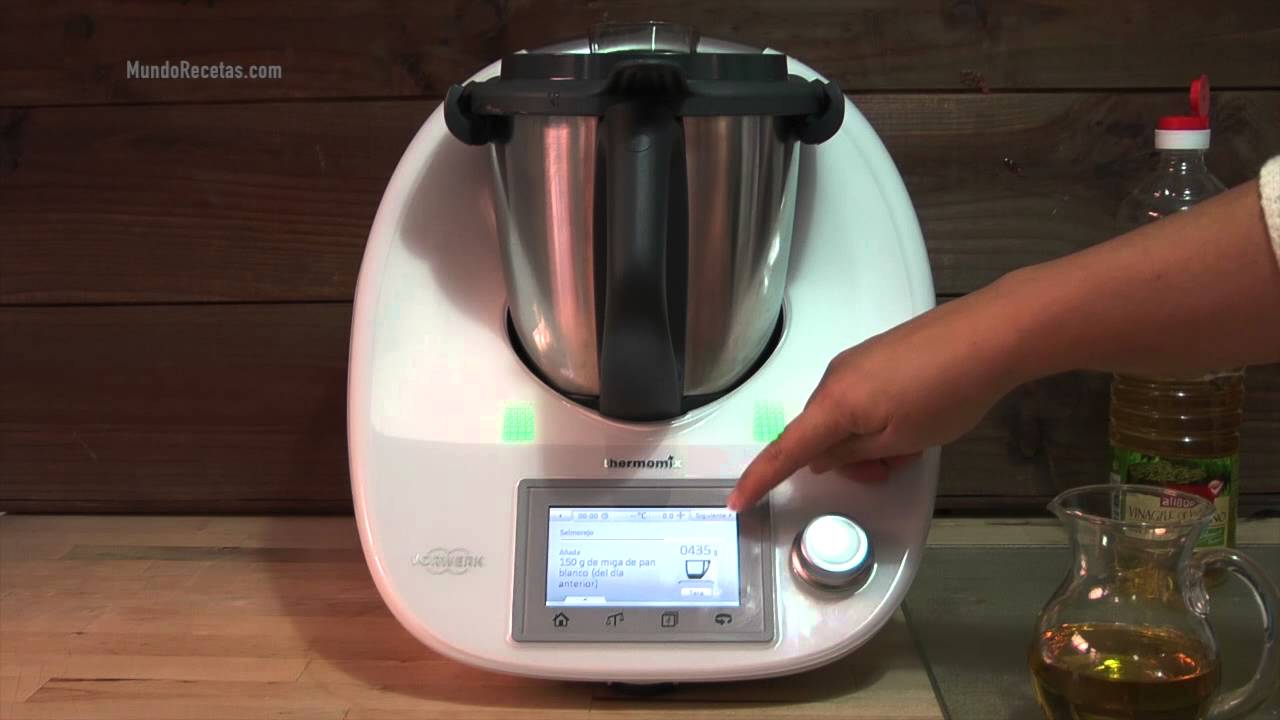 Salmorejo con Thermomix TM5