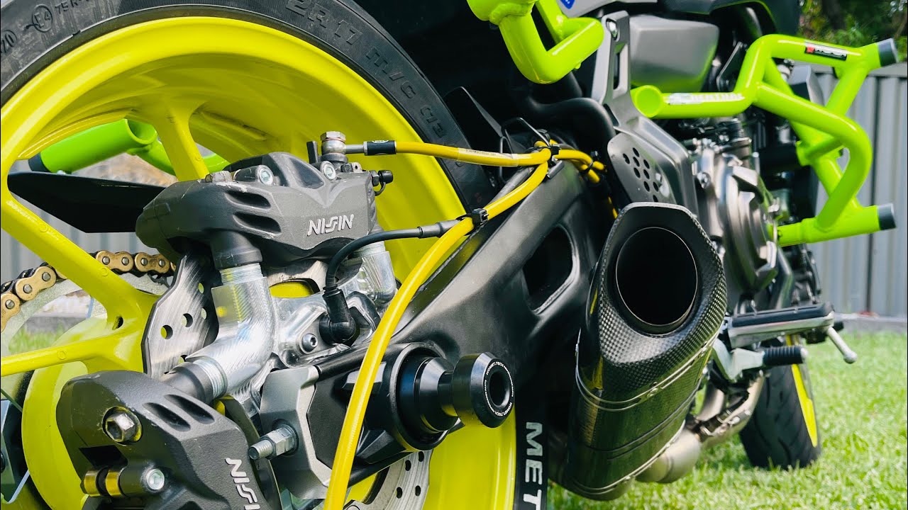 Yamaha MT 07 2017 Stunt Bike Build