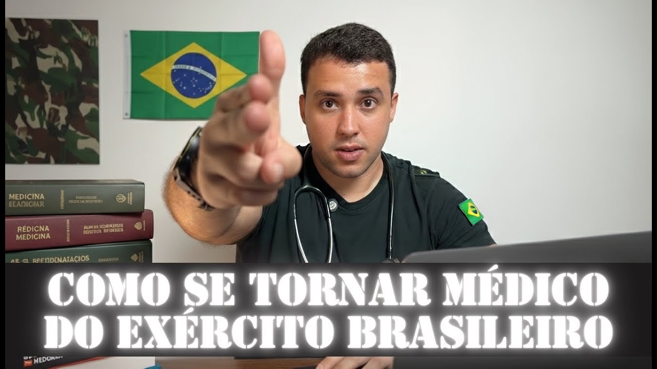 COMO SE TORNAR UM MÉDICO MILITAR DO EXÉRCITO BRASILEIRO