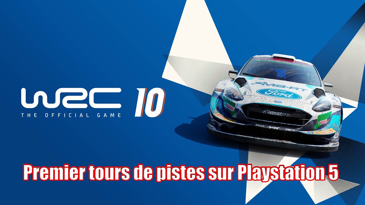 [PRESENTATION 4K/60fps] WRC 10 - Premier tours de pistes sur Playstation 5