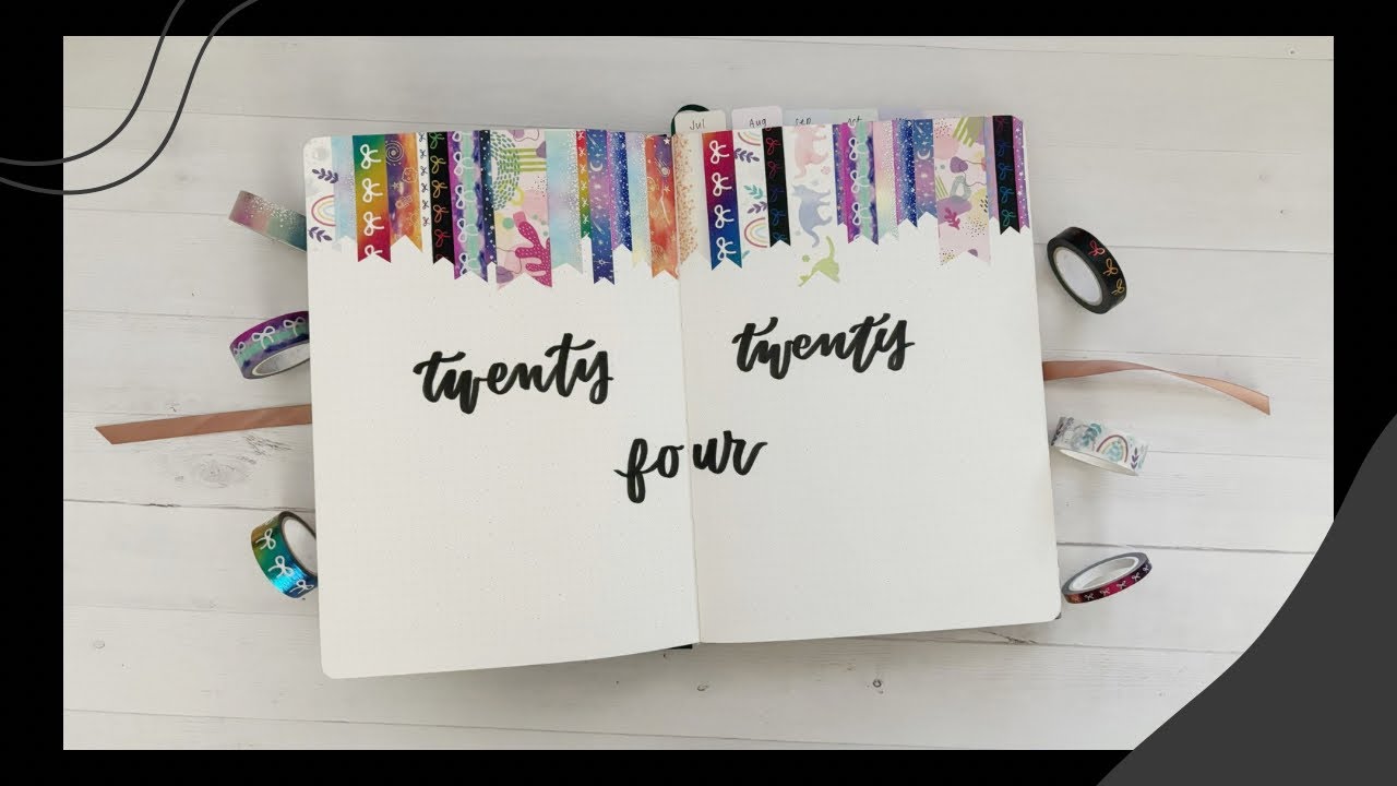 2024 Mid Year Bullet Journal Set Up ✨