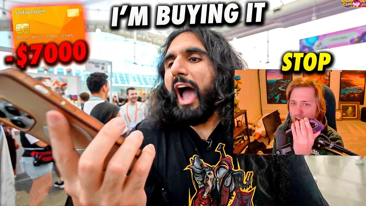 Taking Sodapoppin's Credit Card to TwitchCon