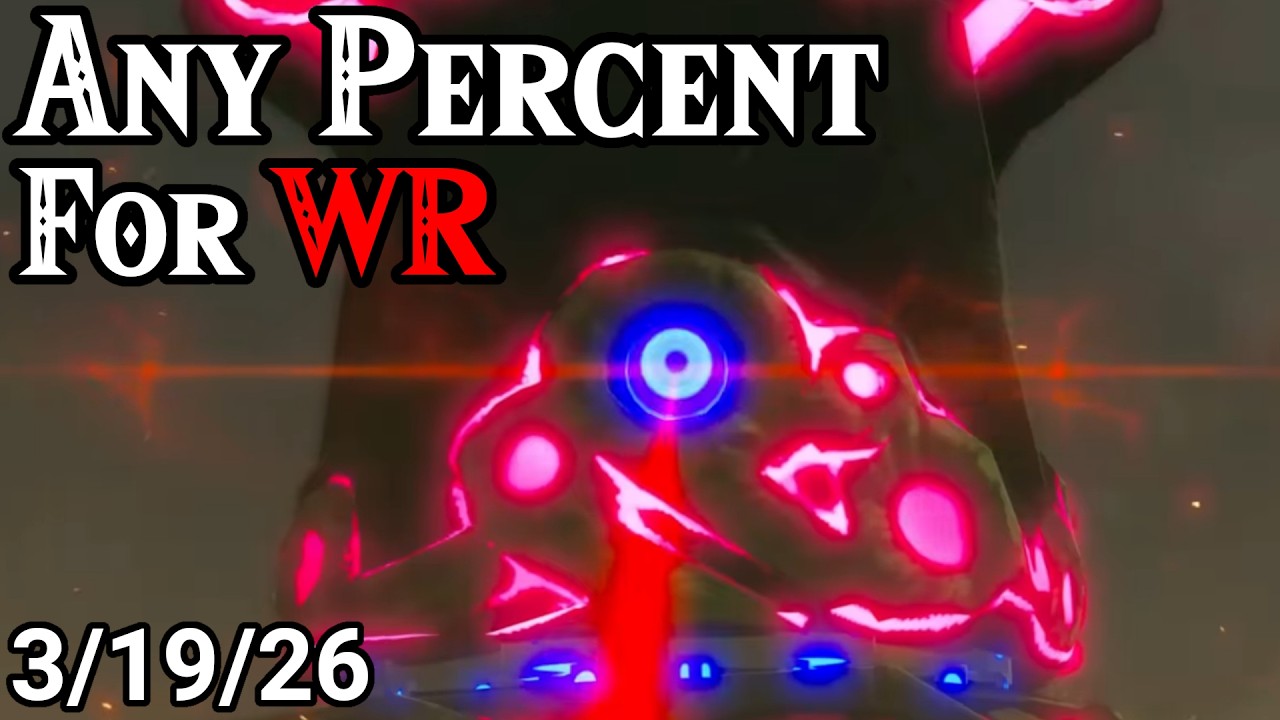 BotW Any% Speedruns for WR Day 46! (Switch 1 v1.6)