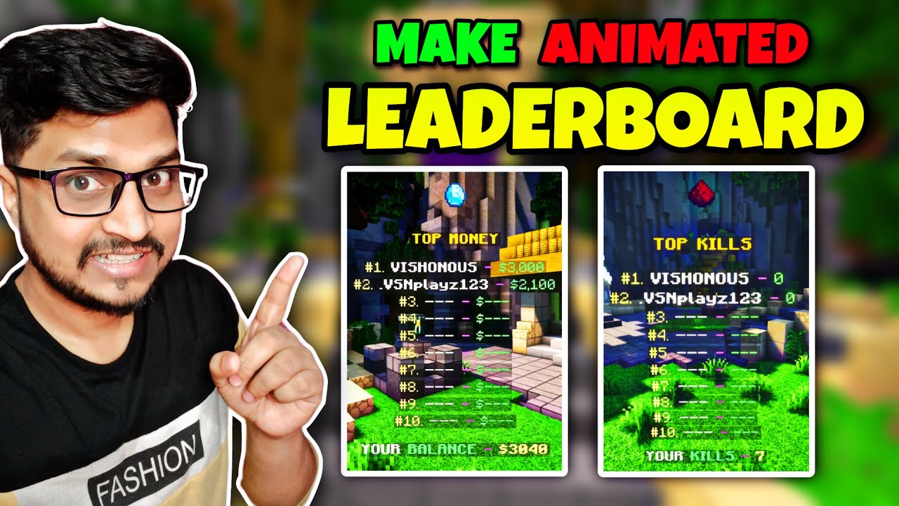 Как создать таблицу лидеров в Minecraft | Плагин для Minecraft Leaderboard | Обучающее руководств...