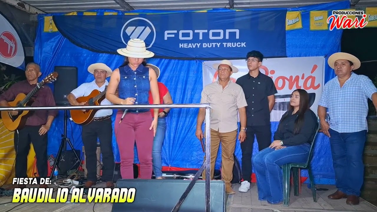TORRENTE LLANTO HOMENAJE A LA REINA - Fiesta de Baudilio Alvarado en Alto lindo de Chilibre