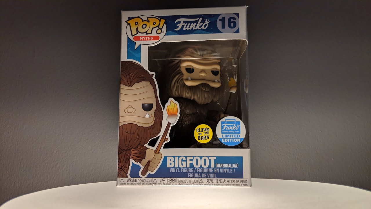 Funko Bigfoot with Marshmallow Pop Unboxing