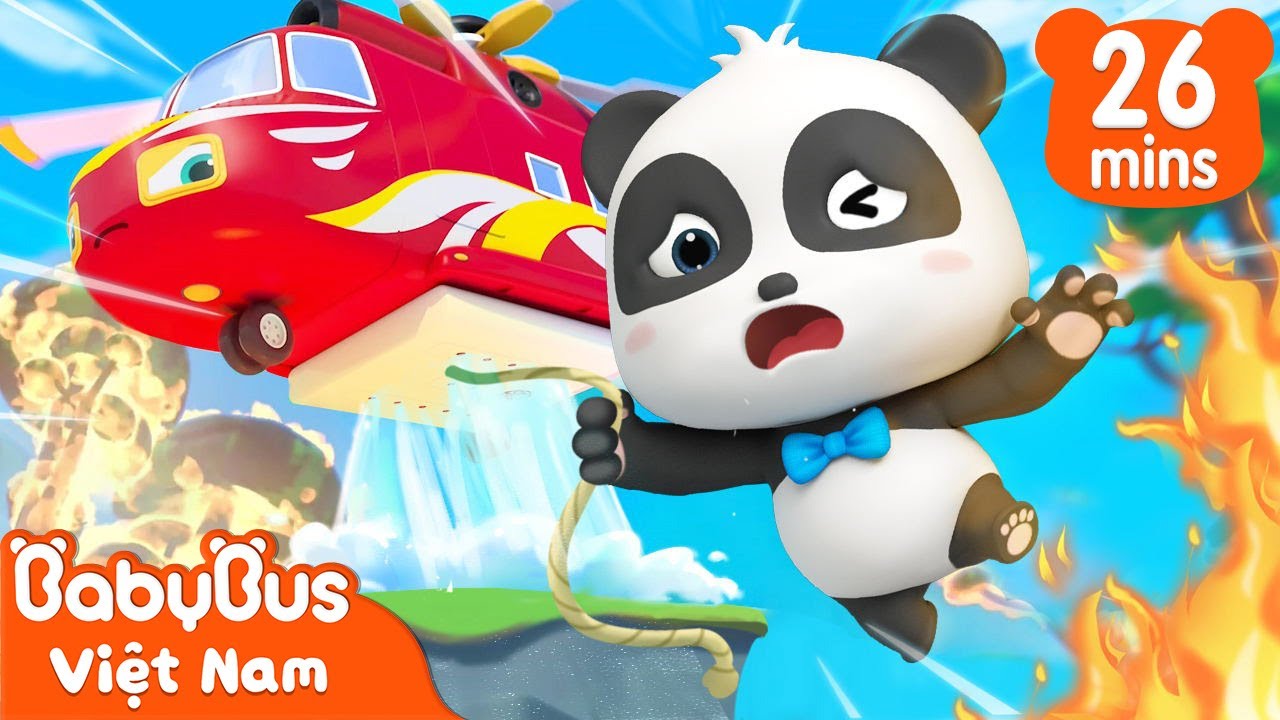 Đội giải cứu hoả hoạn | Xe cứu hoả tới ngay | Nhạc thiếu nhi vui nhộn | BabyBus