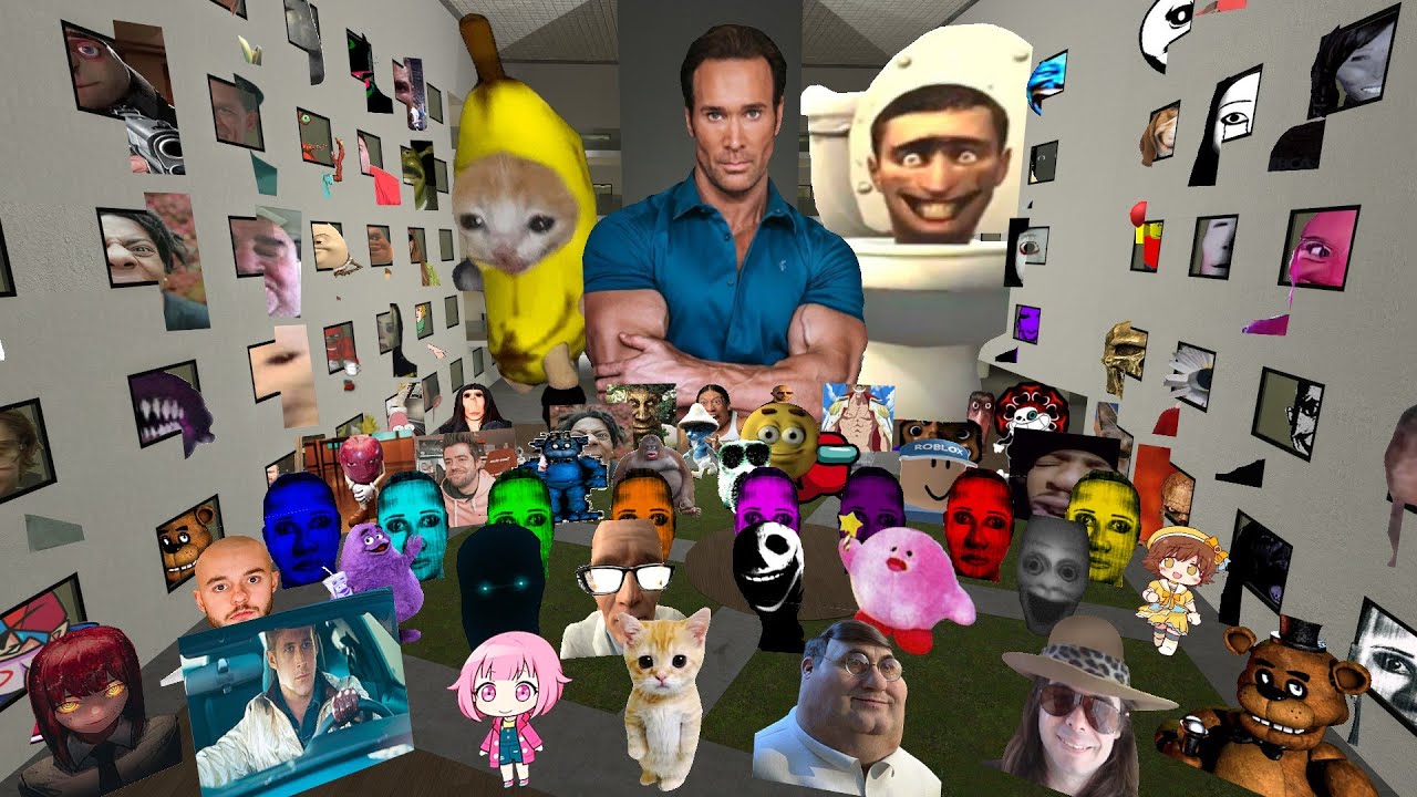 Nico's Nextbots Vs Me in Ohio Liminal Hotel