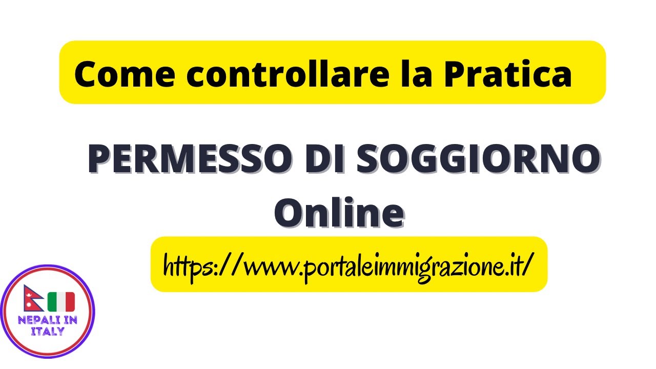 Permesso di soggiorno rinnovo come controllare pratica online ??
