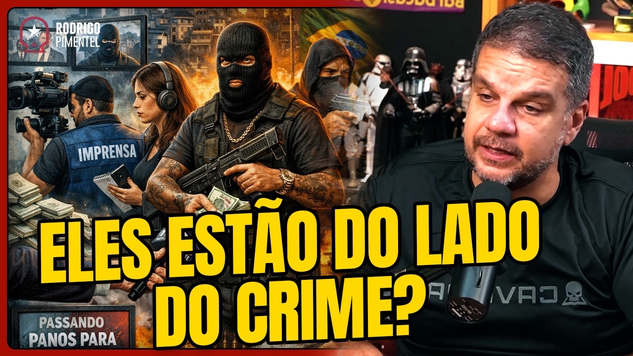 Jornalismo Está Apoiando o Crime no Brasil? ⁨@Rodrigo-Pimentel⁩