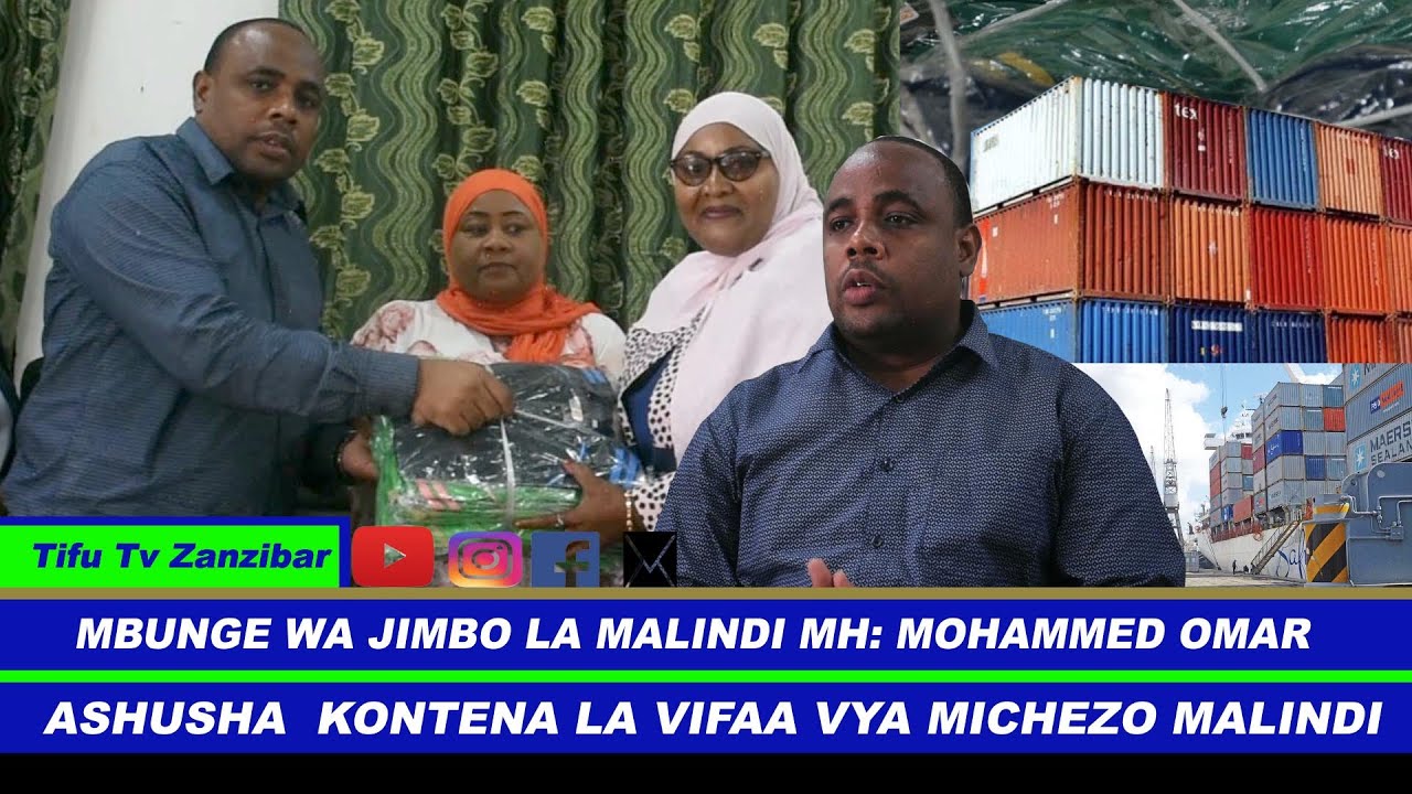MBUNGE WA JIMBO LA MALINDI MH: MOHAMMED OMAR ASHUSHA  KONTENA LA VIFAA VYA MICHEZO MALINDI HD 2021