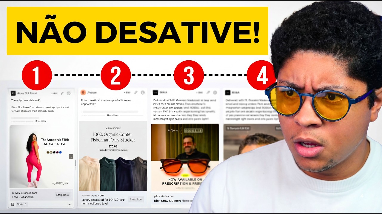 Não DESATIVE campanhas RUINS! Facebook Ads 2025 na Prática