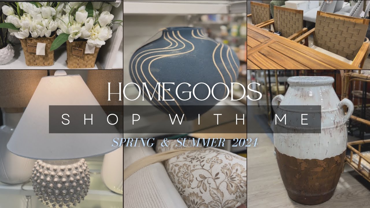 Shop With Me | HomeGoods | Marshalls | Spring & Summer 2024