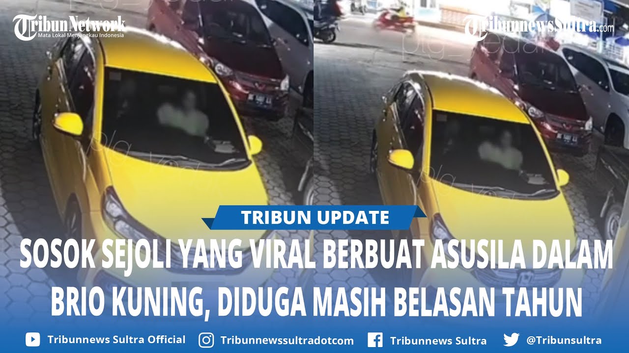 Sosok Sejoli yang Viral Berbuat Asusila dalam Brio Kuning, Diduga Masih Belasan Tahun