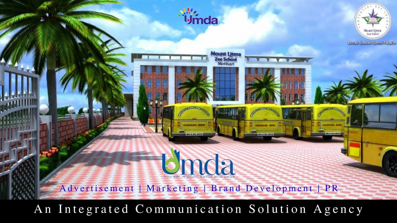 Mount Litera Zee School Motihari | 3D Walk - Through | Umda
